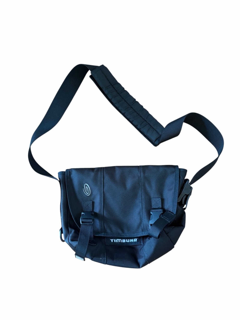 Timbuk2 Black Compact Messenger Bag with Padded Strap